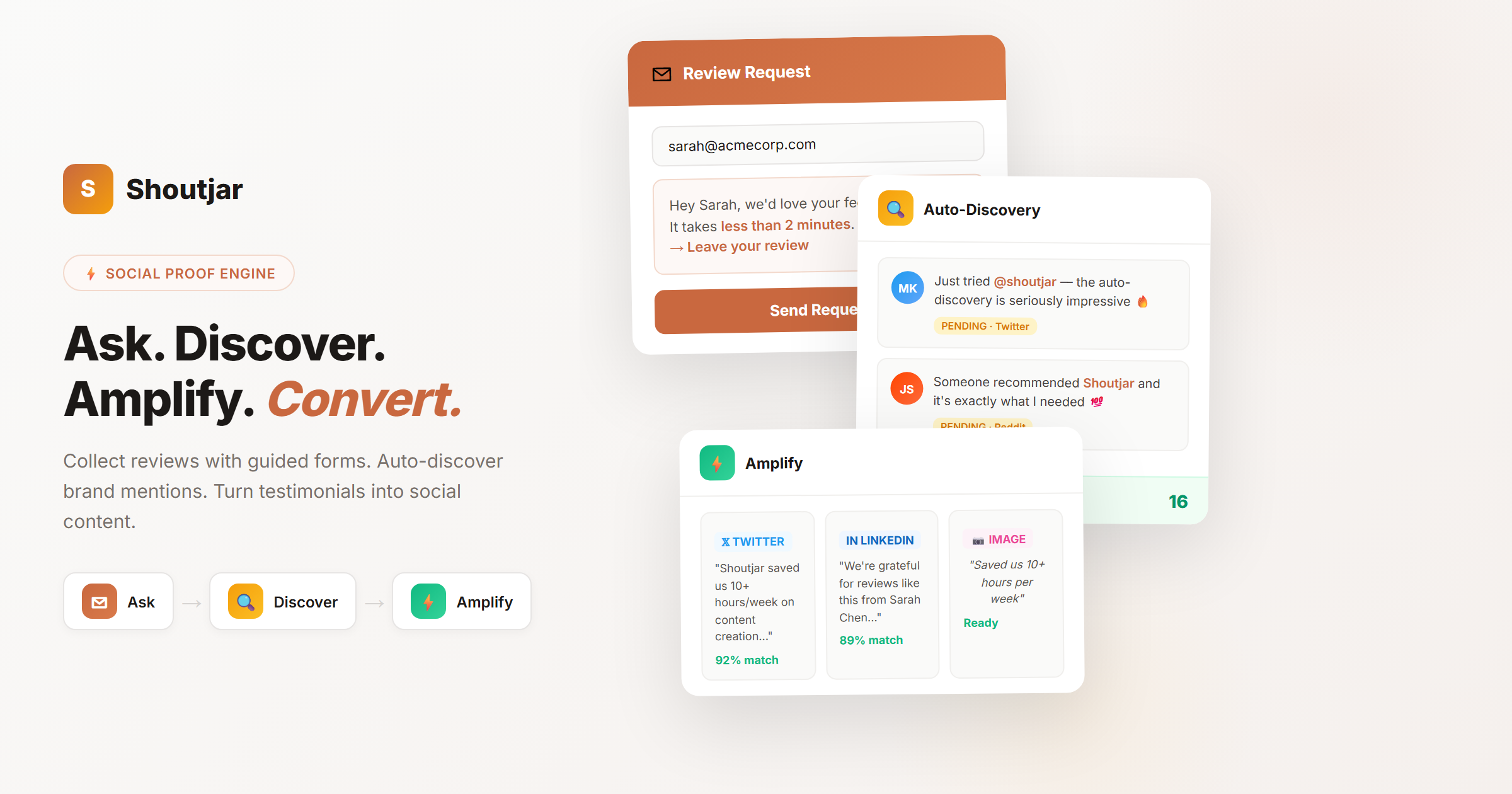 Shoutjar screenshot